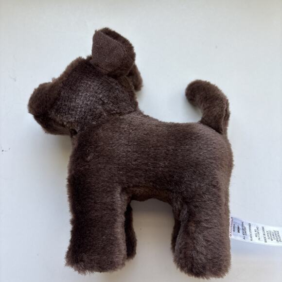 American Girl AG Doll Pet Dog Chocolate Lab Plush Poseable Retired 2014 - Picture 4 of 6